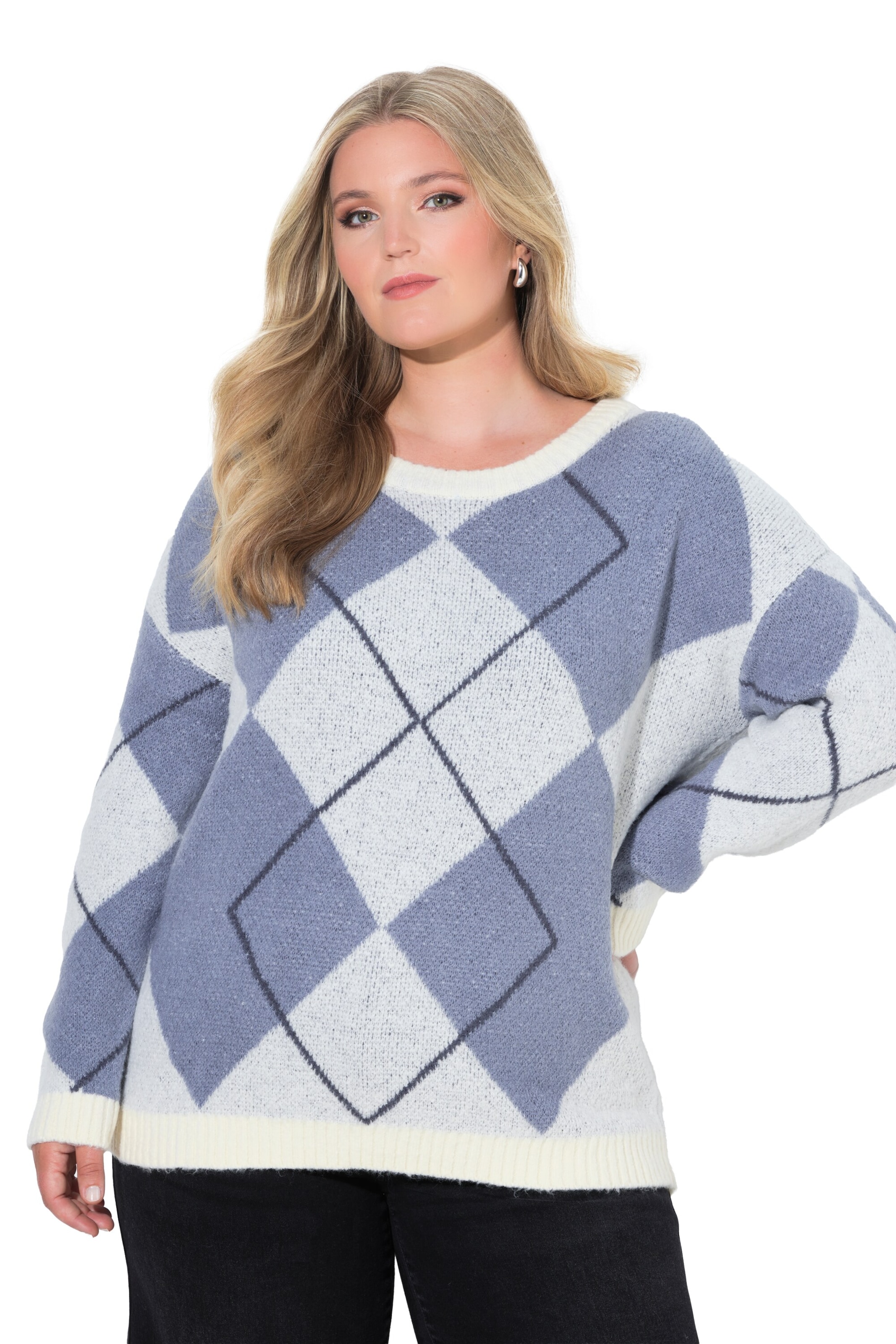 MIAMODA Sweater in Blue: front
