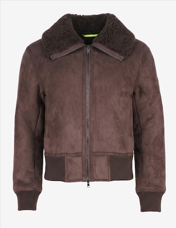 No. 1 Como Jacke 'CLEVELAND' in Braun: Vorderseite