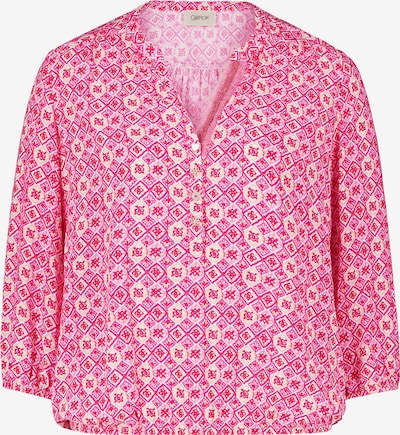 Cartoon Bluse in beige / pink, Produktansicht