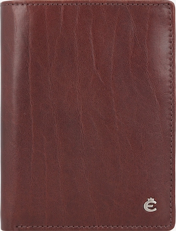 Esquire Wallet 'Toscana' in Brown: front