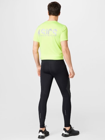 Skinny Pantalon de sport 'ROAD BALANCE' ASICS en noir