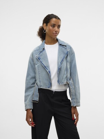 VERO MODA Übergangsjacke 'DELLA' in Blau: Vorderseite