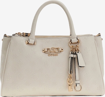 GUESS Kabelka 'ANISE' - Sivá: predná strana