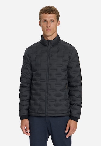 juoda No Excess Demisezoninė striukė 'Jacket Short Fit Padded Sealed': priekis