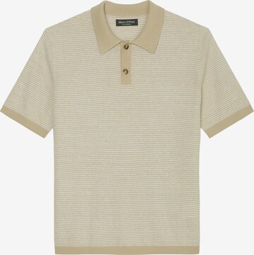 T-Shirt Marc O'Polo en beige : devant