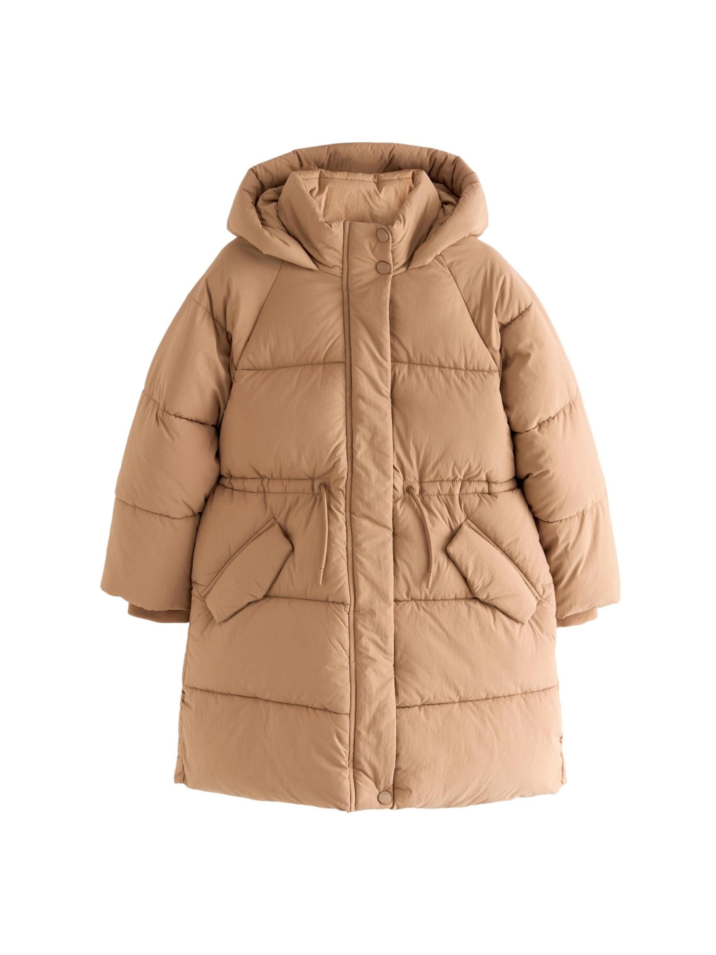 Next Kurtka zimowa w kolorze beżowy: przód