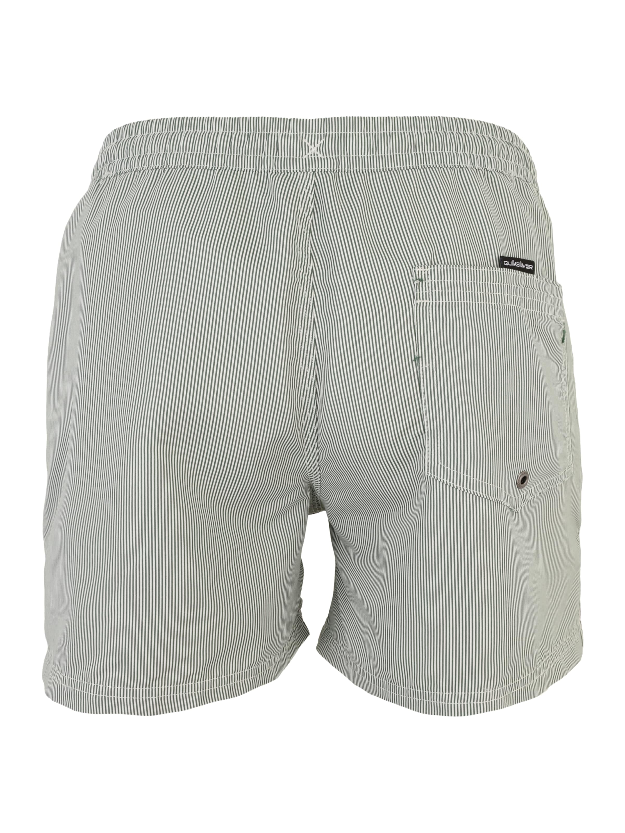 QUIKSILVER Rövid fürdőnadrágok 'DELUXE 1' - zöld