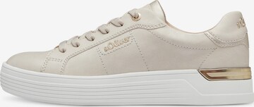 s.Oliver - Zapatillas deportivas bajas en beige