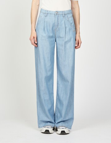 Gang Wide Leg Jeans in Blau: Vorderseite