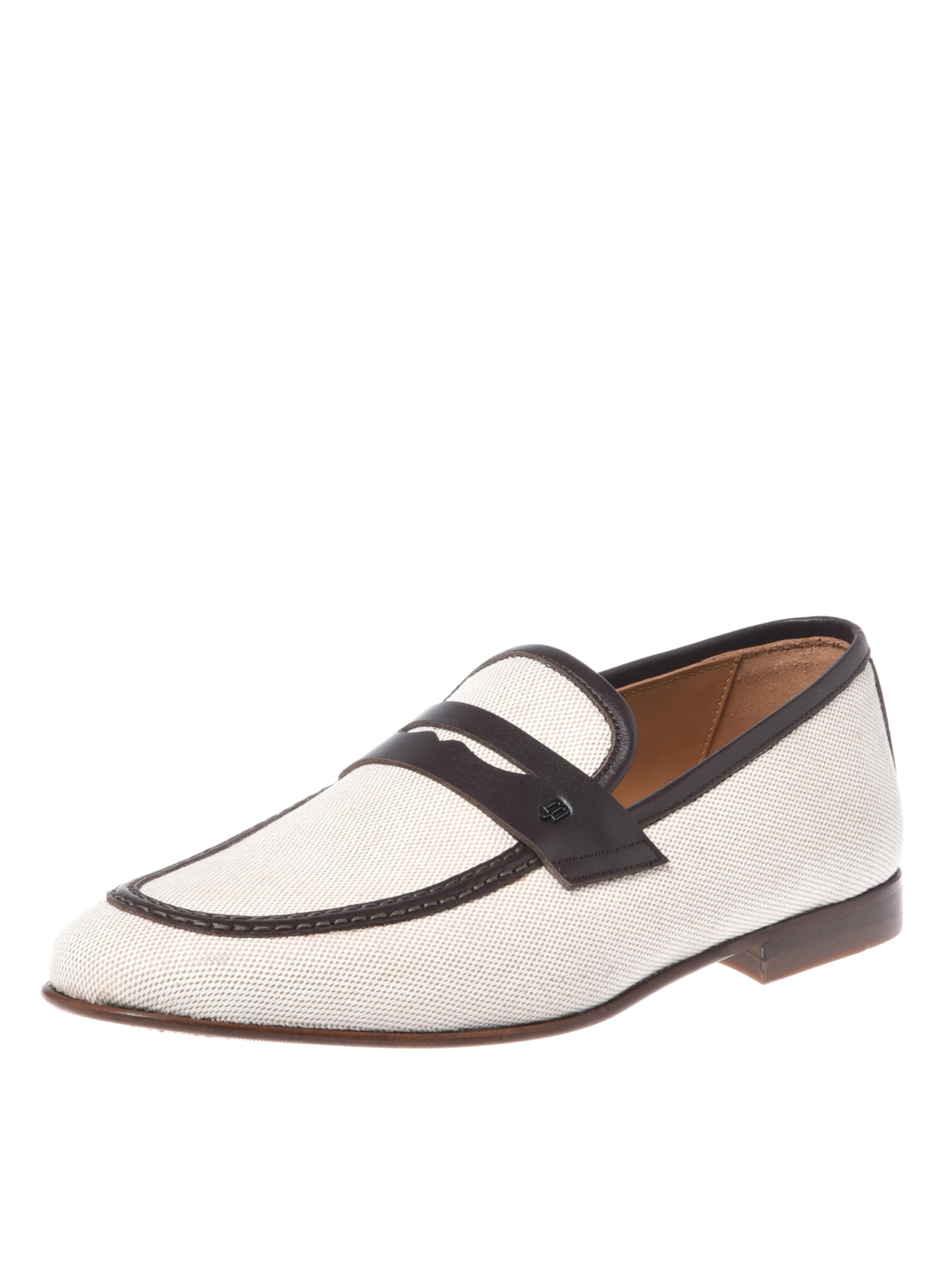 BALDININI Moccasin in White: front
