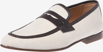 Mocassin BALDININI en blanc : devant