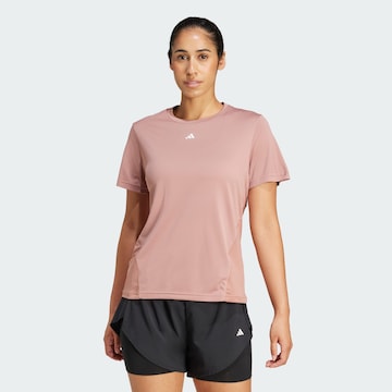 T-shirt fonctionnel ADIDAS PERFORMANCE en rose : devant