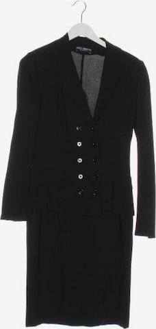 DOLCE & GABBANA Kostüm S in Schwarz: Vorderseite