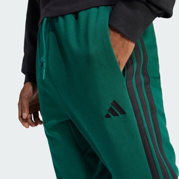 ADIDAS SPORTSWEAR Tapered Sports trousers 'Essential' in Green