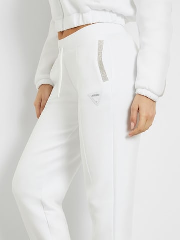 GUESS Loose fit Pants in White