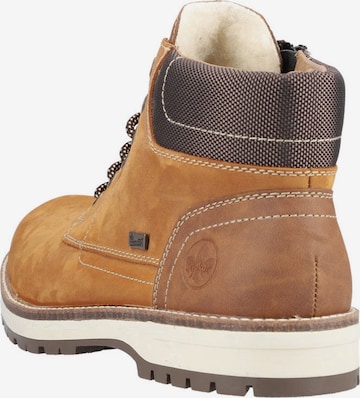 Rieker Lace-Up Boots in Brown