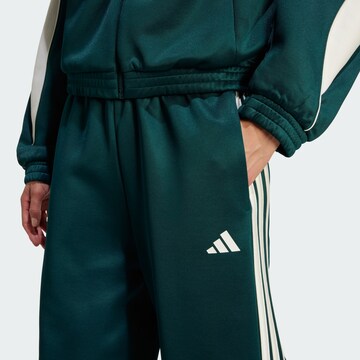 ADIDAS SPORTSWEAR Широкий Спортивные штаны 'Stadium' в Зеленый