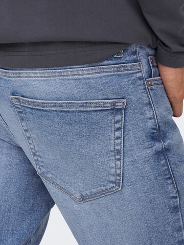 Only & Sons Slimfit Jeans 'ONSLoom' in Blau