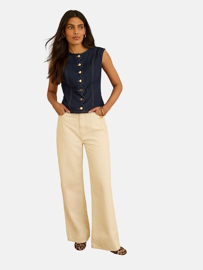 Vestă love & roses pe albastru denim, Vizualizare produs