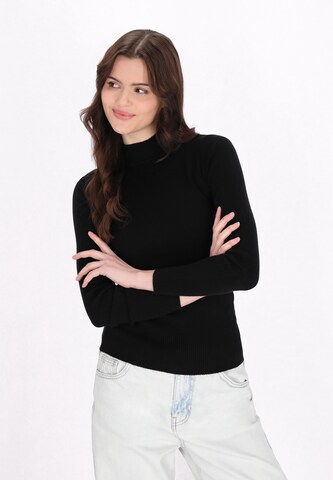MYMO Свитер 'Comfy' в Черный: спереди