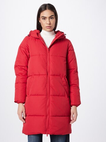 VILA Зимнее пальто 'Trust' в Красный: спереди
