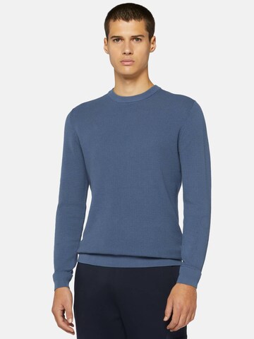 Boggi Milano Sweater in Blue: front