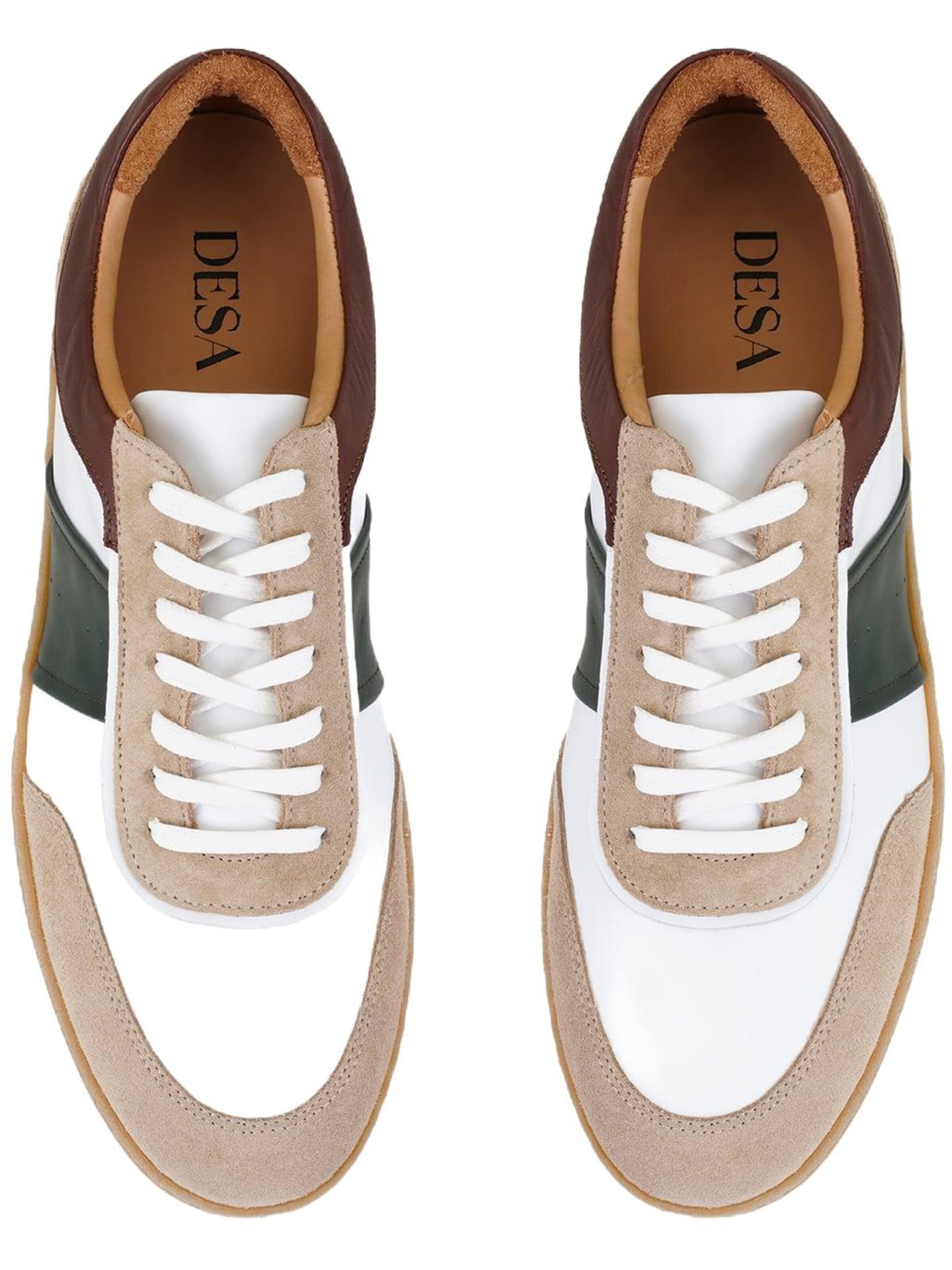 Desa Sneakers laag 'Trainer' in Wit