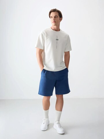 T-Shirt Tommy Life en blanc