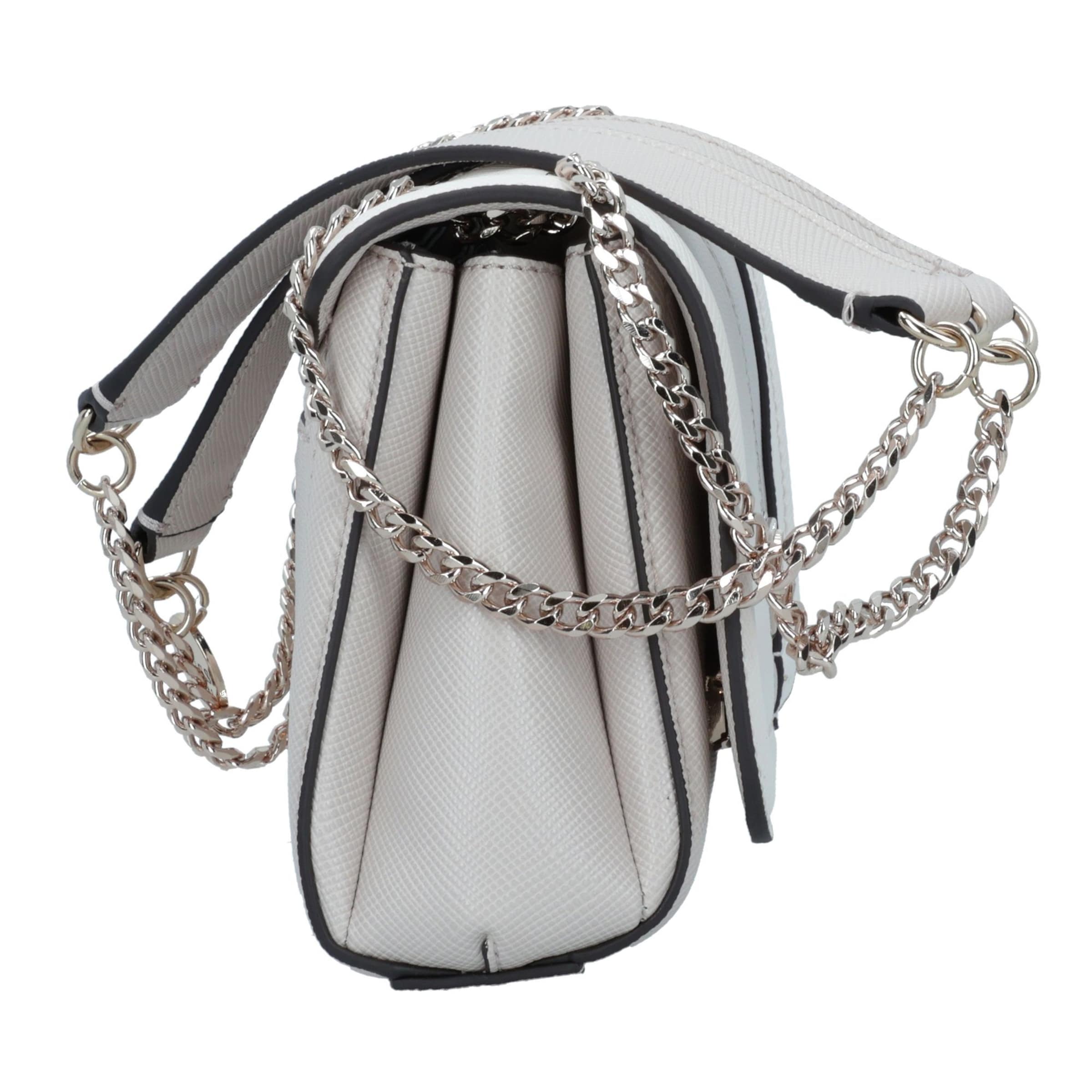 GUESS Schultertasche 'Noelle II' in Weiß