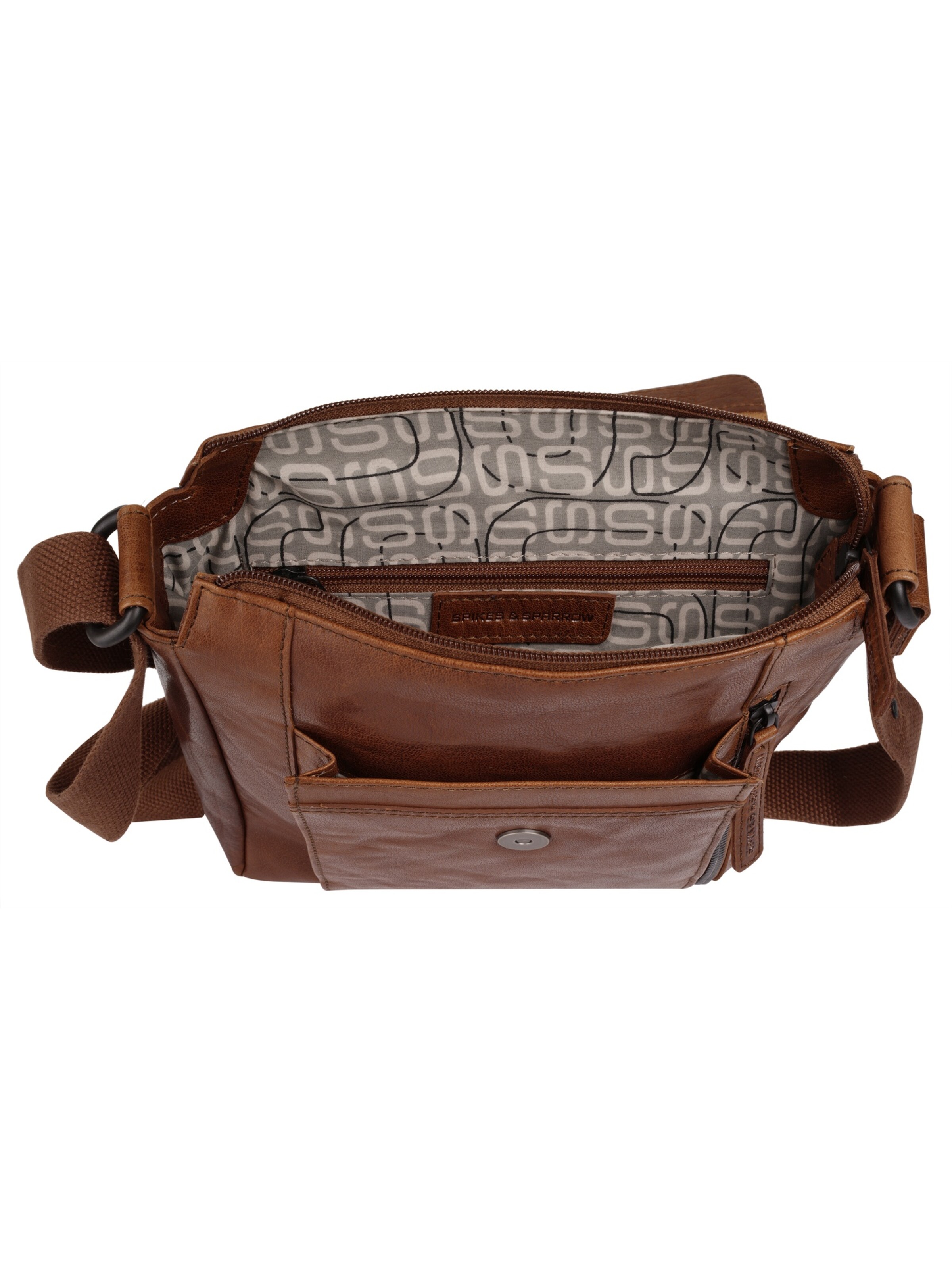 Spikes & Sparrow Crossbody Bag in Brown