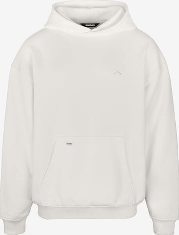 Squeqo Sweatshirt 'Cotton 590 GSM' in Weiß: predná strana