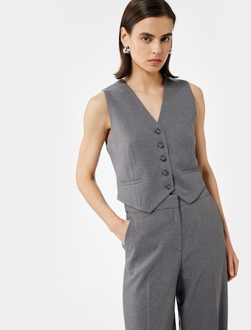 Koton Anzugweste in Grau: Vorderseite