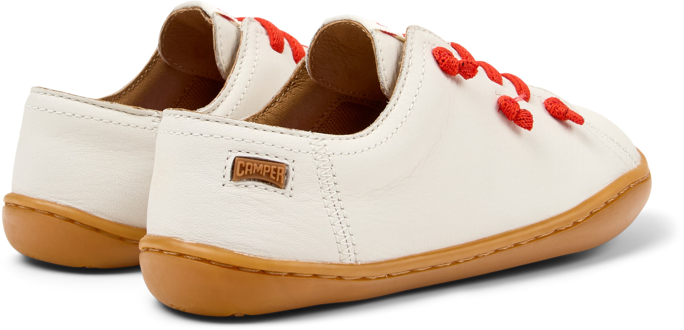 Baskets 'Peu Cami Twins' CAMPER en blanc