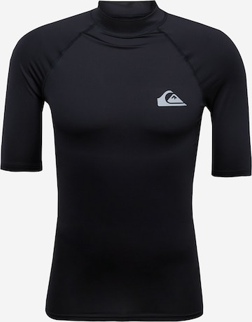 QUIKSILVER - Camiseta funcional 'Everyday' en negro: frente