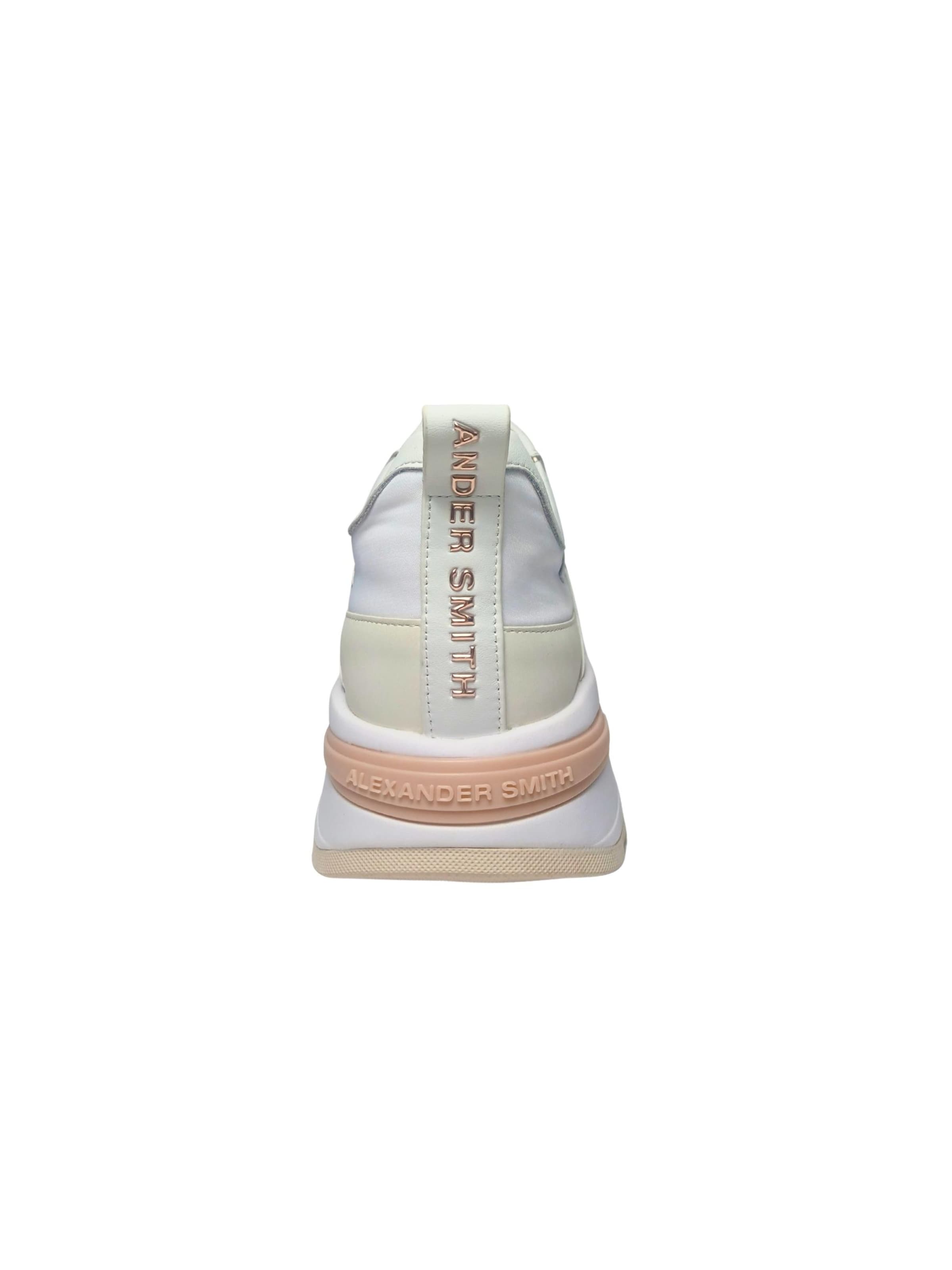 Sneaker bassa di Alexander Smith in bianco