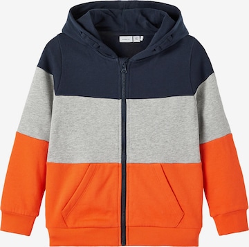 NAME IT Sweat jacket 'Tasmus' in Mixed colours: front