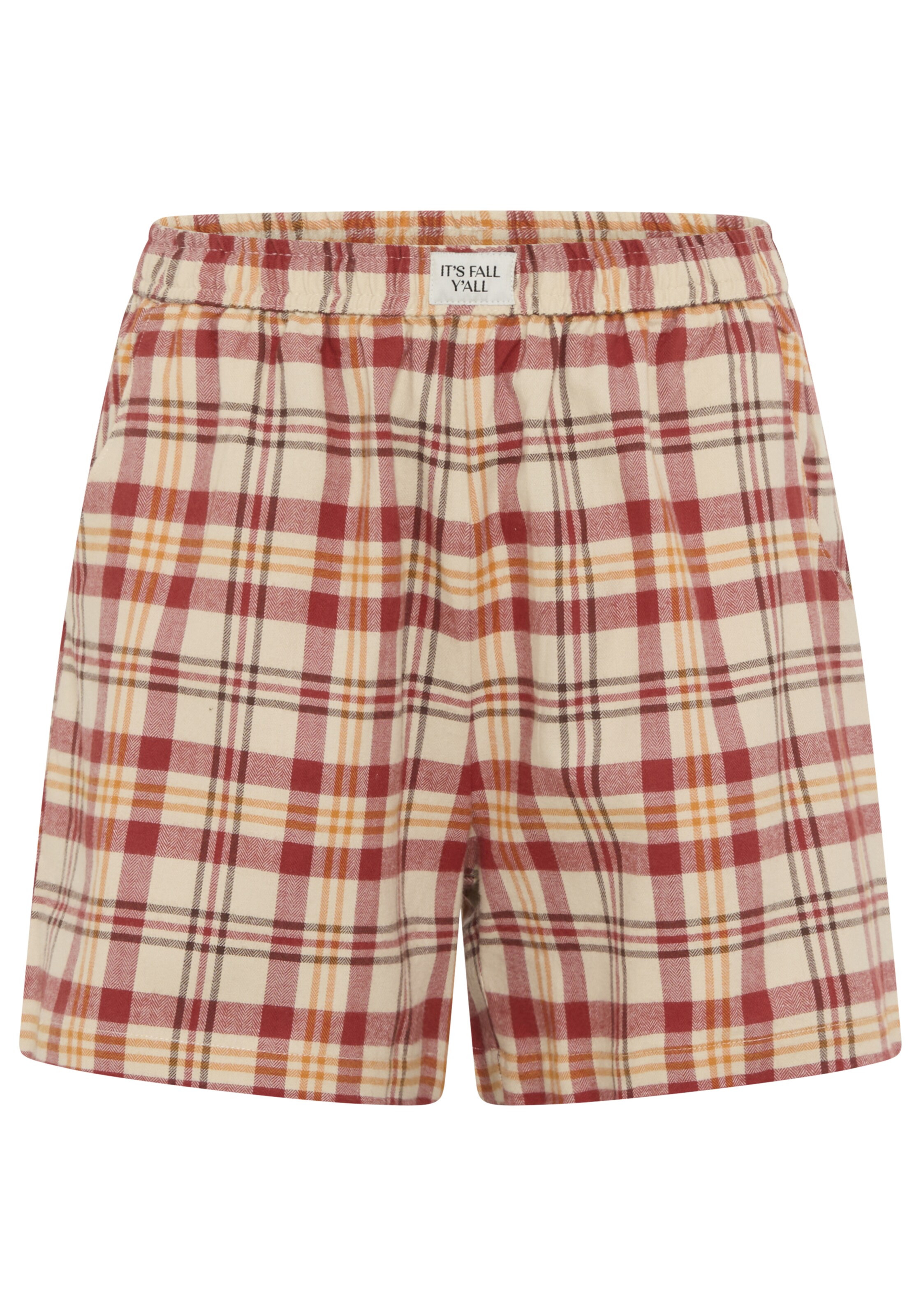 VIVANCE Kort pyjamas i röd