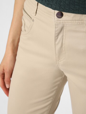 BRAX Slim fit Trousers 'Shakira' in Beige