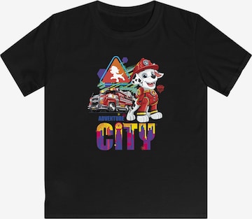 F4NT4STIC Shirt 'Paw Patrol Marshall Adventure City' in Black: front