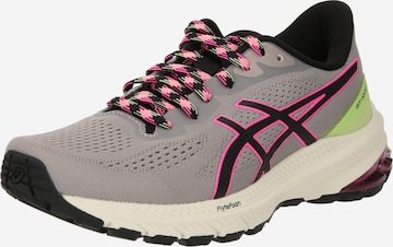 Chaussure de course 'GT-1000 12' ASICS en gris : devant