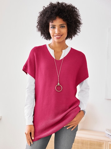 heine Pullover i pink