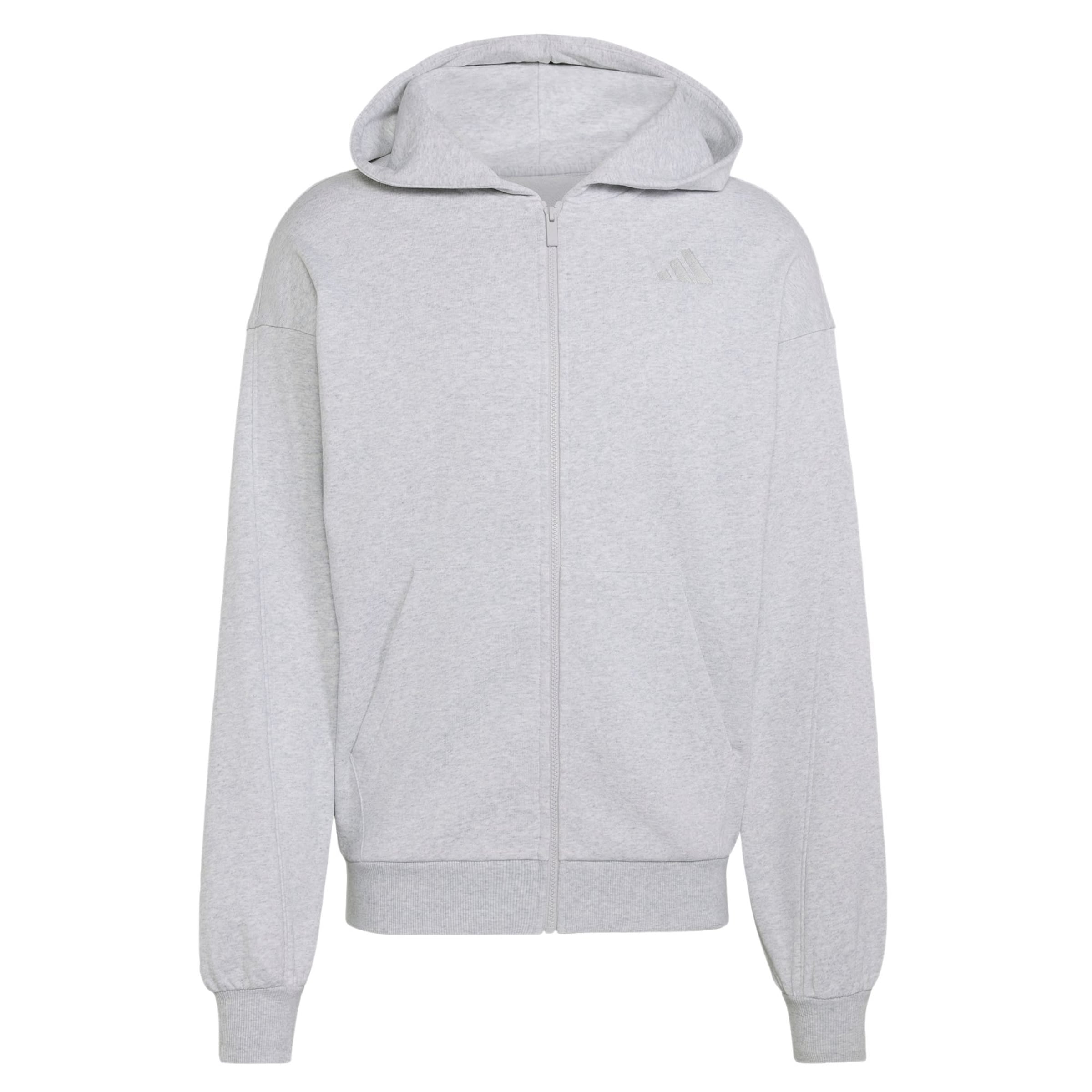 ADIDAS SPORTSWEAR - Casaco de treino em moletão 'AK' em cinzento: frente