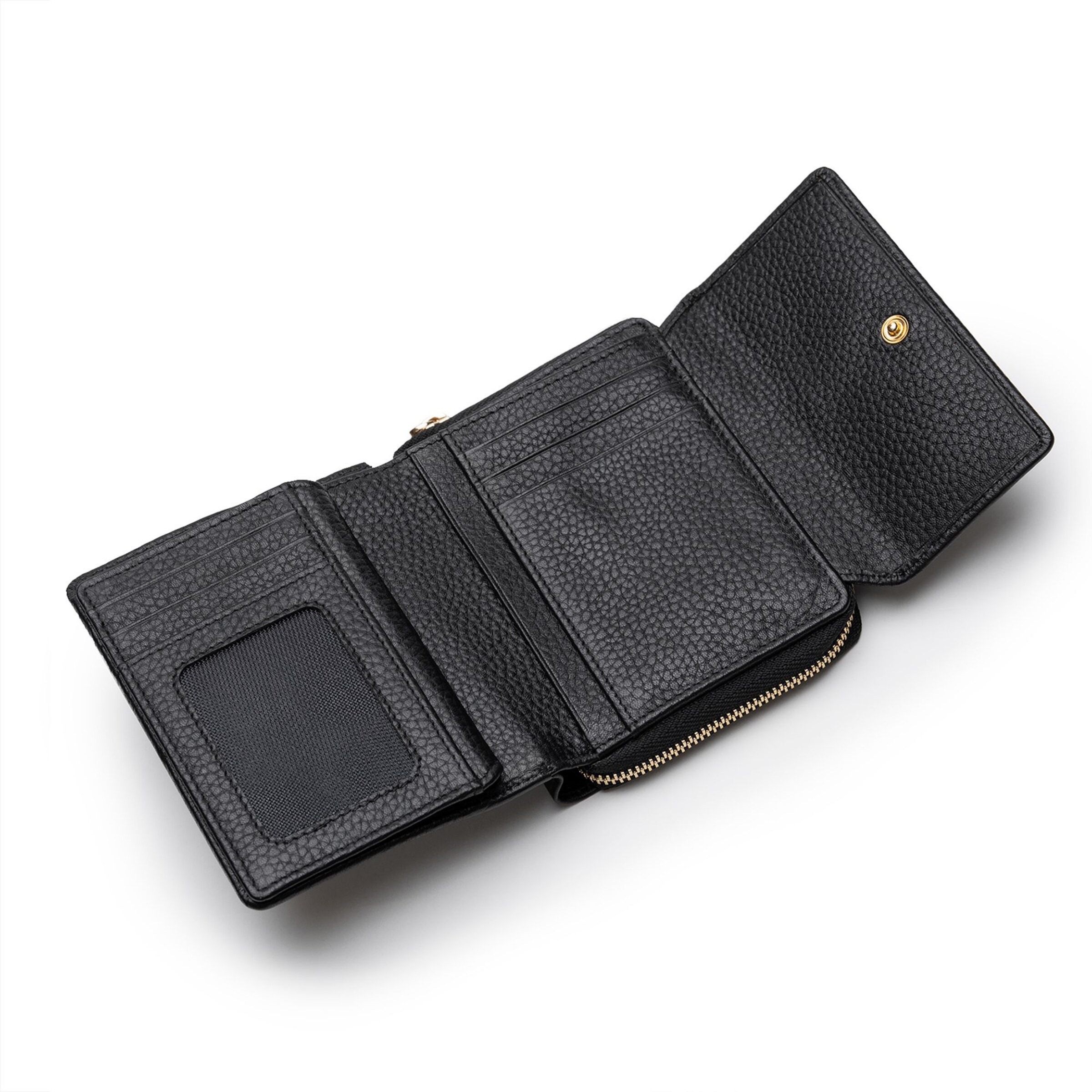 Portamonete 'Bologna' di Lazarotti in nero