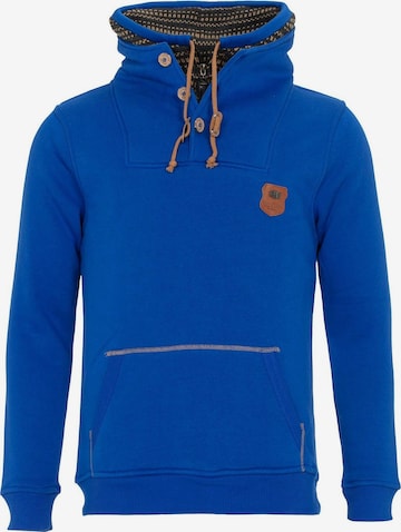 CIPO & BAXX Sweatshirt in Blauw: voorkant