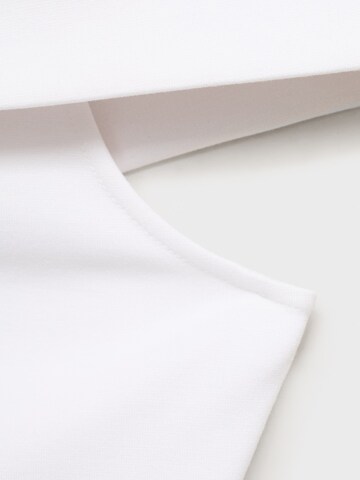 MANGO Top 'PEPE' in White