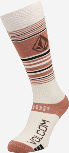 Volcom Športne nogavice | rosé / črna / bela barva, Prikaz izdelka