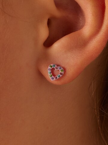 Boucles d'oreilles Lucardi en argent
