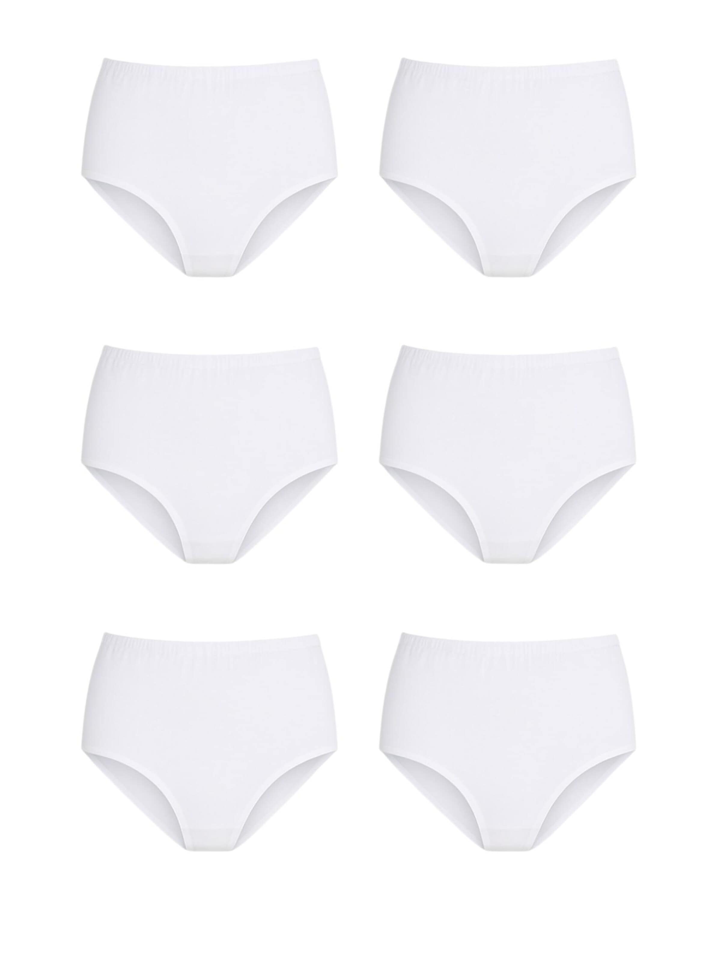 fashionshowcase Slip 'COTTONBASICS'‌‌‌‌‌‌‌‌‌‌ in Weiß: Vorderseite