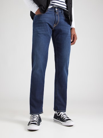 REPLAY Обычный Джинсы 'GROVER' в Синий: спереди