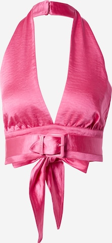 Hoermanseder x About You Blouse 'Caren' in Pink: front